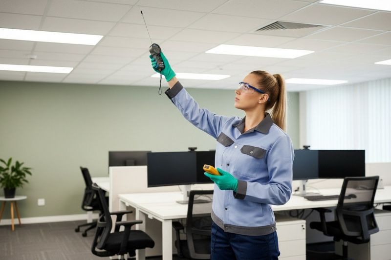 Residential Air Testing detail